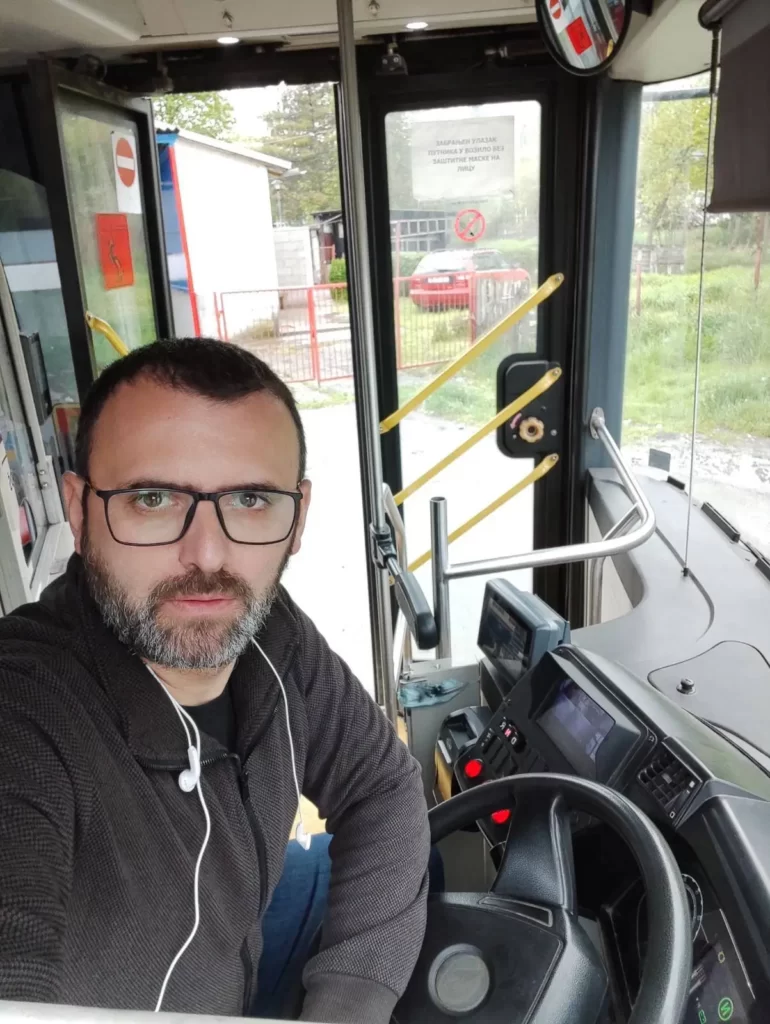 vozač autobusa