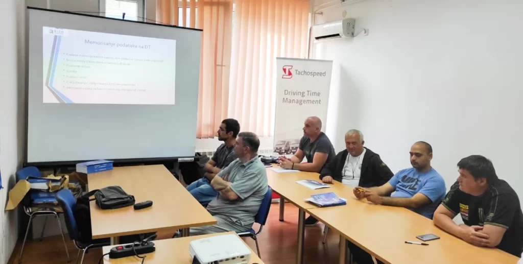 obuka vozača za korišćenje digitalnog tahografa