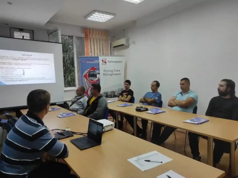 Obuka za profesionalne vozače po Programu-Primena propisa o vremenu vožnje i odmora članova posade vozila i digitalni tahograf 1